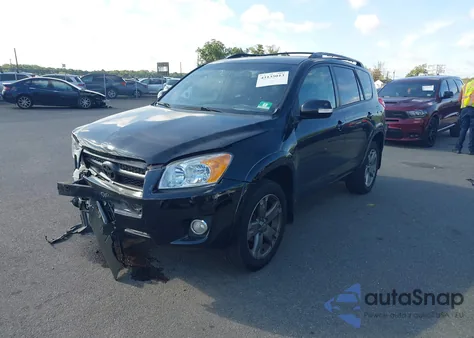 2012 Toyota Rav4 Sport из США, поврежденный, VIN JTMRF4DV3C5053348